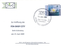 PIN AG: MiNr. 37, 14.06.2004, "Eröffnung des...