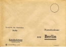 DDR: 1060, Umschlag des Postscheckamtes 1002 Berlin:...