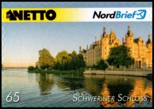 MZV: MiNr. 30, 01.07.2017, "NETTO - Burgen und Schlösser: Schwerin", Wert zu 0,65 EUR, postfrisch