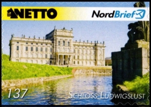 MZV: MiNr. 31, 01.07.2017, "NETTO - Burgen und Schlösser: Ludwigslust", Wert zu 1,37 EUR, postfrisch