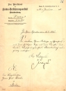 DR: 31.01.1906, Entlassungsbescheinigung der...