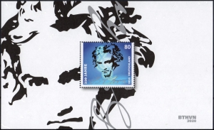 BRD: MiNr. 3513 Bl. 85, 02.01.2020, 250. Geburtstag von Ludwig van Beethoven, Block, postfrisch