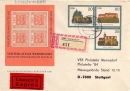 DDR: MiNr. U 1, 28.09.1984, "Burgen der DDR / PHILATELIA", privater Zudruck, Tagesstempel
