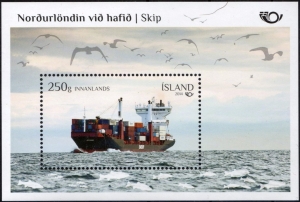 Island: MiNr. 1423 Bl. 60, 27.03.2014, NORDEN - Leben am Meer (III), Satz (Block), postfrisch