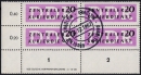 DDR - Dienstmarken B: MiNr. II L DV, 00.04.1957,...