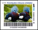 Biberpost: 13.04.2021, "Vögel: Krontaube",...