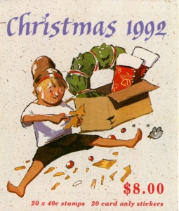 Australien: MH MiNr. 0-76 (MiNr. 1326 D), 30.10.1992, "Weihnachten", postfrisch