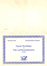 DDR: MiNr. 2671 - 2676,14.02.1982, "Gedenkblatt: Tag...