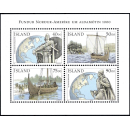 Island: MiNr. 945 - 948 Bl. 26, 16.03.2000, "1000....