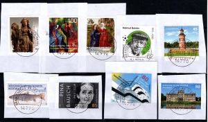 BRD: LOT mit 9 verschiedenen "Sonderbriefmarken", gestempelt