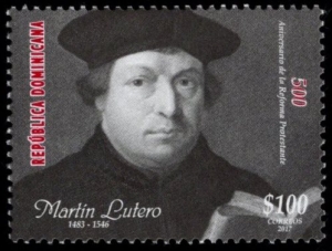 Dominikanische Republik: MiNr. 2609, 04.10.2017, "500. Jahrestag der Reformation: Martin Luther", Satz, postfrischh