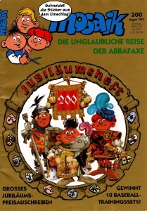 DDR: Zeitschrift "MOSAIK", 200 / 1992, gebraucht (vollständig, gute Erhaltung)