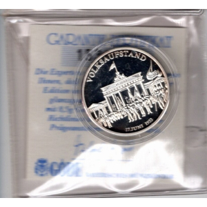 Medaille 4: Edition "Einigkeit und Recht und Freiheit", versilbert