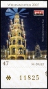 WVD: MiNr. 54, 16.11.2007, "Weihnachtsmarkt...