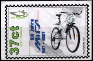 Sangerhäuser Kurier: MiNr. 13 I, 02.07.2007, "MIFA", SELTEN, postfrisch