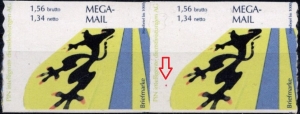 PIN AG: MiNr. 19, 17.06.2003, "Leipziger Sehenwürdigkeiten: Stadtwappen", Plattenfehler?, postfrisch