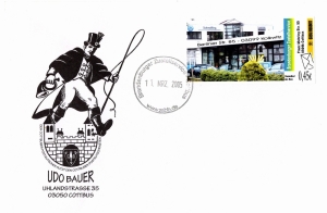 ZSBB: Nr. 1, 00.00.2004, "ZSBB Cottbus", Ganzstück (Umschlag), Tagesstempel ZSBB