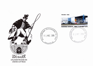 ZSBB: Nr. 4, 00.00.2004, "ZSBB Cottbus", Ganzstück (Umschlag), Tagesstempel ZSBB