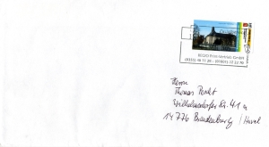 ZSBB: Nr. 4, 00.00.2004, "ZSBB Spremberg", Ganzstück (Umschlag), Tagesstempel RPV, echt gelaufen