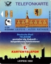 Telefonkarte: P 14 08.90 LEIPZIG 1, einzige Ausgabe in...