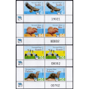 Nordkurier: MiNr. 10 - 13, 09.09.2005, "Tiere der...