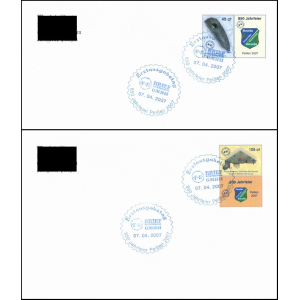 FE Briefbeförderung GmbH: 07.04.2007, "850 Jahrfeier Peißen", 2 Ganzsache, Ersttagssonderstempel