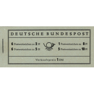BRD: MH MiNr. 3, 00.03.1956, "Heuss", postfrisch