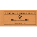 BRD: MH MiNr. 7 a I A, 00.10.1961,...