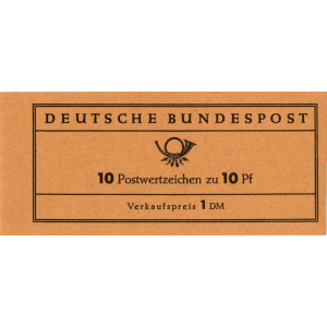 BRD: MH MiNr. 7 a I B, 00.10.1961, "Dürer", postfrisch