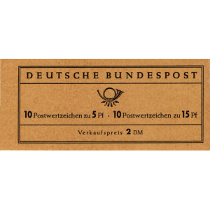 BRD: MH MiNr. 8 I, 23.07.1963, "Albertus / Luther", postfrisch