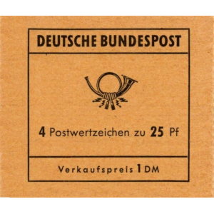BRD: MH MiNr. 15, 00.11.1971, "Unfallverhütung", postfrisch