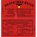 DR: MH MiNr. 48.1, 00.12.1941, "Adolf Hitler",...