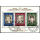 Liechtenstein: MiNr. 942 - 944 Bl. 13, 06.06.1988, "50. Jahrestag der Thronbesteigung von Fürst Franz Josef II.", ESSt.