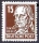 DDR: MiNr. 331 v a X I, 00.00.1953, "Persönlichkeiten aus Politik, Kunst und Wissenschaft: Georg Hegel", 1 kurzer Zahn, geprüft, postfrisch