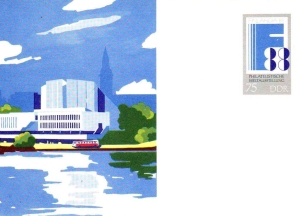 DDR: MiNr. P 100, 03.05.1988, "FINLANDIA 88", ungebraucht