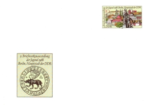DDR: MiNr. P 94, 22.07.1986, "9. Briefmarkenausstellung der Jugend", ungebraucht