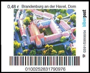 Biberpost: 03.09.2013, "Brandenburg an der Havel, Dom", Satz, postfrisch