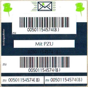 PIN AG: BuNr. 5, 00.00.2002, Marke für Zusatzleistung "PZU", postfrisch