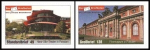 Die Briefboten: MiNr. 11 - 12, 05.10.2006, "Neueröffnung des Hans-Otto-Theaters in Potsdam", Satz, postfrisch