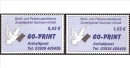 GO-Print: MiNr. 1 - 2, 02.01.2006, "Brieftaube mit...
