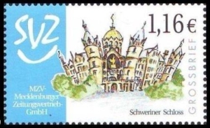 SVZ: MiNr. 3, 01.11.2006, "Regionale Sehenswürdigkeiten (I)", Wert zu 1,16 EUR, 2. Auflage, postfrisch