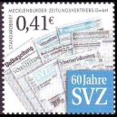 SVZ: MiNr. 5, 01.07.2005, "60 Jahre SVZ", Satz,...