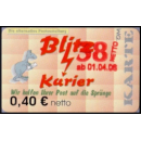 Blitz-Kurier: MiNr. 14 B, 00.00.2006, "2. Ausgabe,...