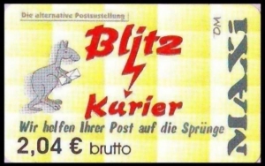 Blitz-Kurier: MiNr. 20, 15.05.2006, 3. Ausgabe, Wert zu 2,04 EUR brutto, postfrisch