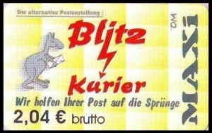 Blitz-Kurier: MiNr. 20, 15.05.2006, "3. Ausgabe", Wert zu 2,04 EUR brutto, postfrisch