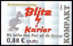 Blitz-Kurier: MiNr. 26, 02.01.2007, "4. Ausgabe", Wert zu 0,88 EUR, postfrisch