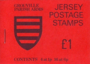 GB, Jersey: MH 1-0-18 (MiNr. MiNr. 132, 134), 28.02.1978, Pfarrgemeinden und deren Wappen, Markenheftchen, postfrisch