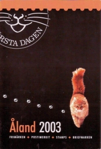 Aland: MiNr. JM 2003, Jahresmappe 2003 mit alle Briefmarkenausgaben des Jahres, postfrisch