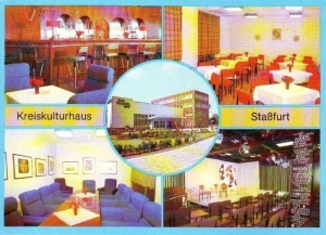 DDR: Ansichtskarte Staßfurt "Kreiskulturhaus" (2), ungebraucht